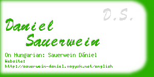 daniel sauerwein business card